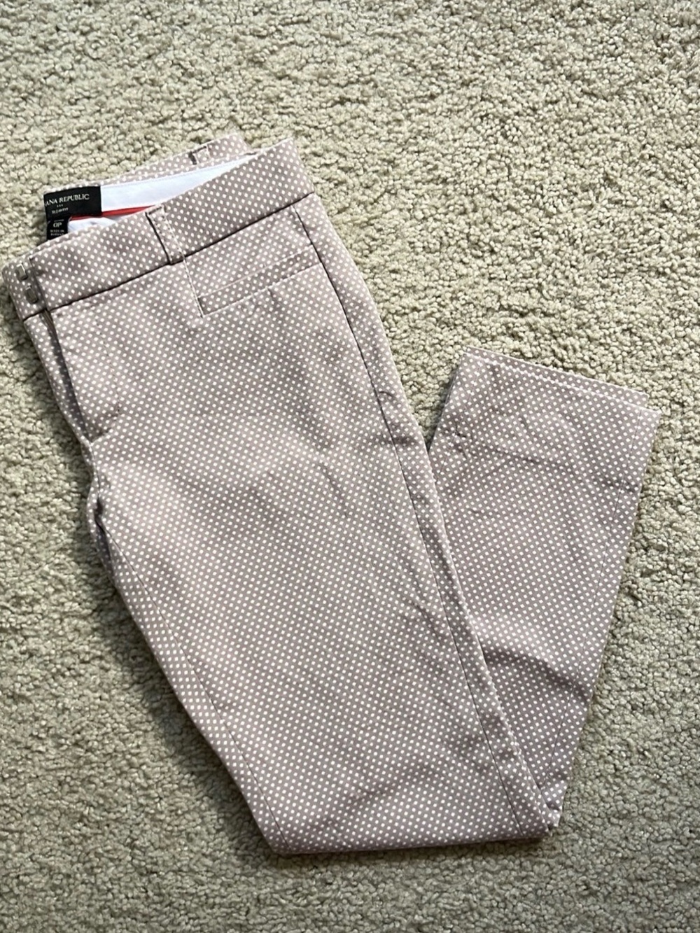 Banana Republic Beige Dress Pants Sloane Size 0 Petite